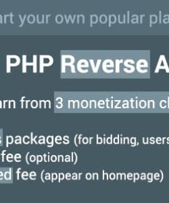 PHP Reverse Auctions Script