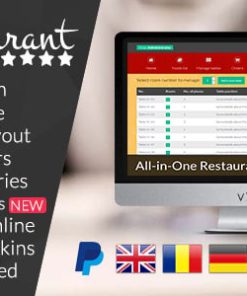 phpRestaurant - Restaurant Script with CMS