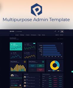 Pick - HTML, VueJS  & Codeigniter 4 Responsive Admin Dashboard Template