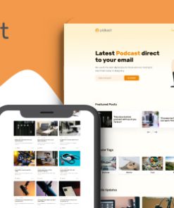 Pidkast - Ghost Multipurpose Blog Theme