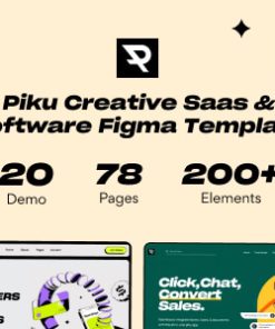 Piku - Creative Saas & Software Figma Template