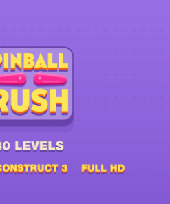 Pinball Rush - HTML5 Game (Construct3)