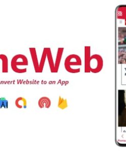 PineWeb - Android WebView App | ADMOB, FIREBASE, ONESIGNAL