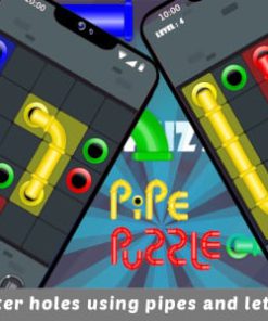 Pipe Puzzle Unity Challenging Game For Android and iOS with Admob