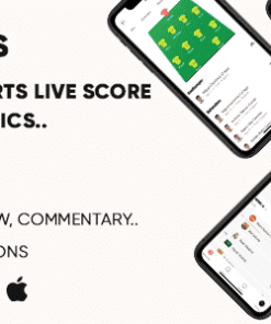 Pitches: Sport Application UI KIT ( LiveScore, LiveMatches, News, Videos... )