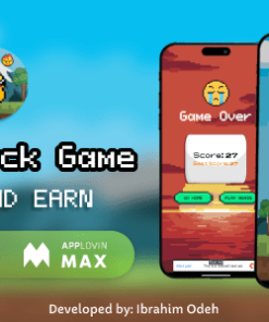 Pixel Duck Game - Play and Earn with Admin Panel Source Code