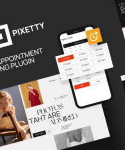 Pixetty - Photographer Booking Theme