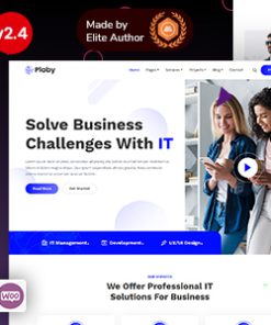 Plaby - Elementor IT Startup WordPress Theme