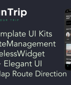 PlanTrip - Social Flutter 2 Template UI with GetX