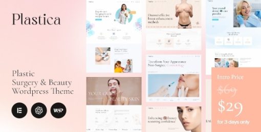 Plastica - Plastic Surgery & Beauty WordPress Theme