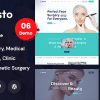Plasto - Plastic Surgery & Medical  WordPress Theme