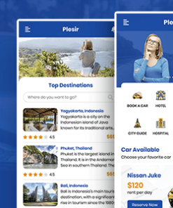 Plesir - Car & Travel Mobile Template