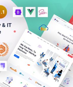 Plob - Vuejs Strapi 4 Technology Services & IT Startup Template