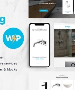 Plumbing and Building Parts, Tools & Accessories Store WordPress Theme