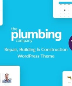 Plumbing - Repair, Building & Construction Elementor WordPress Theme