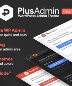 PLUS Admin Theme - WordPress White Label Branding Admin Theme
