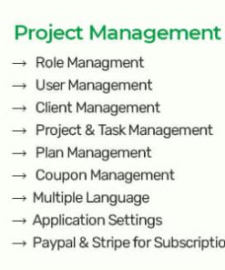 PMS Saas - Project & Task Managment System