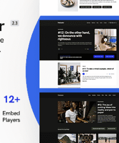 Podcaster - Multimedia WordPress Theme