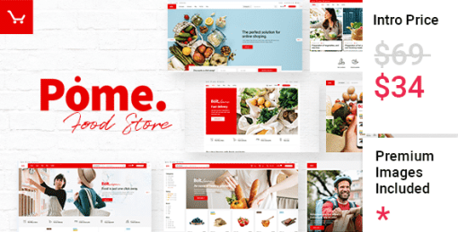 Pome - Food Store WordPress Theme
