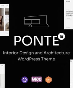 Ponte - Interior Design & Architecture WordPress Theme