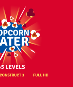 Popcorn Eater - HTML5 Game (Construct3)