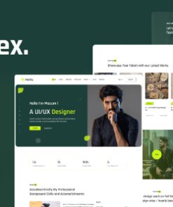 Portfex - Personal Portfolio WordPress Theme