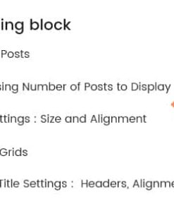 Post Type Listing Block For Gutenberg