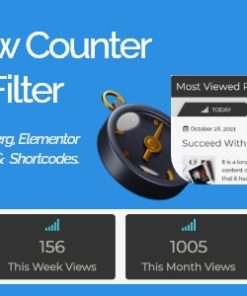 Post Views Filter & Counter - Views count and Post Filter Layouts