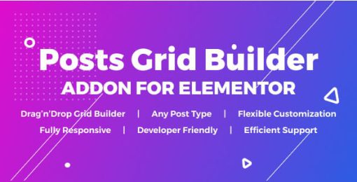 Posts Grid Builder for Elementor