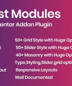 Posts Modules - Elementor Addon WordPress Plugin