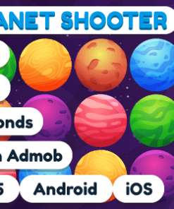 Premium Game - Space Planet Shooter - HTML5,Construct3