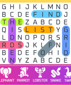 Premium Game - Word Search Pro Game - HTML5,Construct3