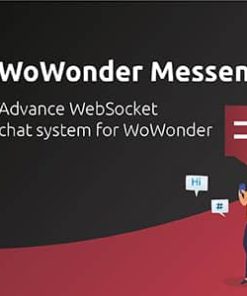 Premium Plugin Real-Time Messenger for WoWonder Social Network (Free audio/video calls)