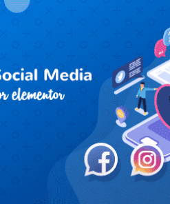 Premium Social Media Widgets for Elementor