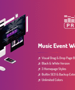 Premix - Music Event WordpPress Theme