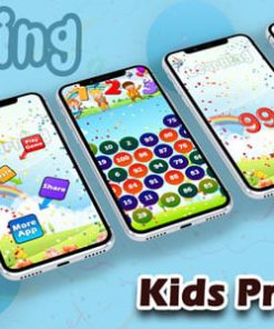 Preschool Numbers:Kids Math Learning Game-Kid Math Puzzle-Android App + Admob + Facebook Integration