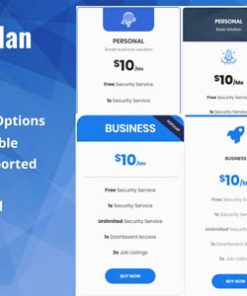 Pricing Plan / Pricing Table WpBakery Addon Plugin