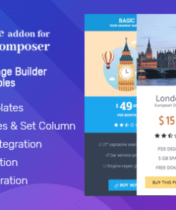 Pricing Tables Addon For Visual Composer - WPBakery Pricing Tables Addon for WordPress