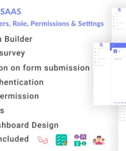 Prime Laravel Saas - Form builder, Users, Role, Permissions & Settings