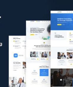 Primor - Business Consulting HubSpot Theme