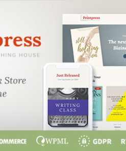 Printpress -  Book Publishing WordPress Theme