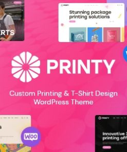 Printy — Custom Printing & T-Shirt Design WordPress Theme