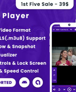 Pro Video Player with Youtube, Equalizer & Subtitle(Android 11 & SDK31)