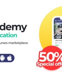 Proacademy mobile app v2.0 - Education & LMS Marketplace (Android + iOS)