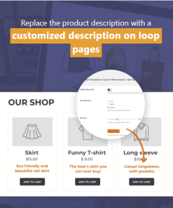 YITH PRODUCT DESCRIPTION IN LOOP FOR WOOCOMMERCE