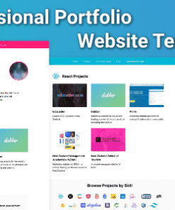 Professional Portfolio Website Template