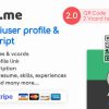 Profile.me - Saas Multiuser Profile Resume & Vcard Script