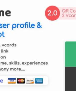 Profile.me - Saas Multiuser Profile Resume & Vcard Script