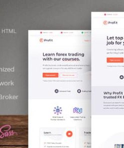 Profit - Forex and Finance HTML Template