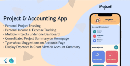 Project and Accounting App — Projacct